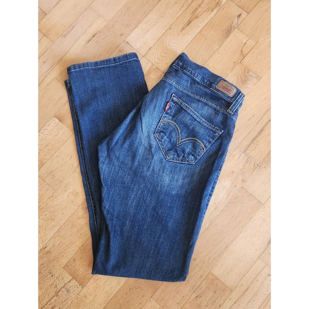 Levi's Tilted 504 Women's Blue Straight Leg Jeans - Classic Denim,  9 Medium